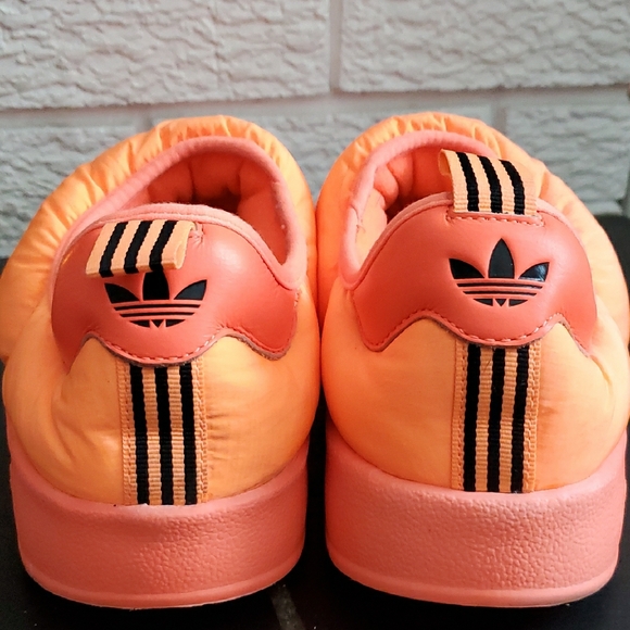 Adidas Unisex Puffylette Beam Orange Slip-On Outdoor Cabincore Shoes Sz 8 - Picture 10 of 16